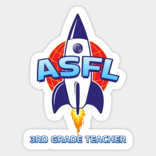 ASFL 3RD GRADE Sticker